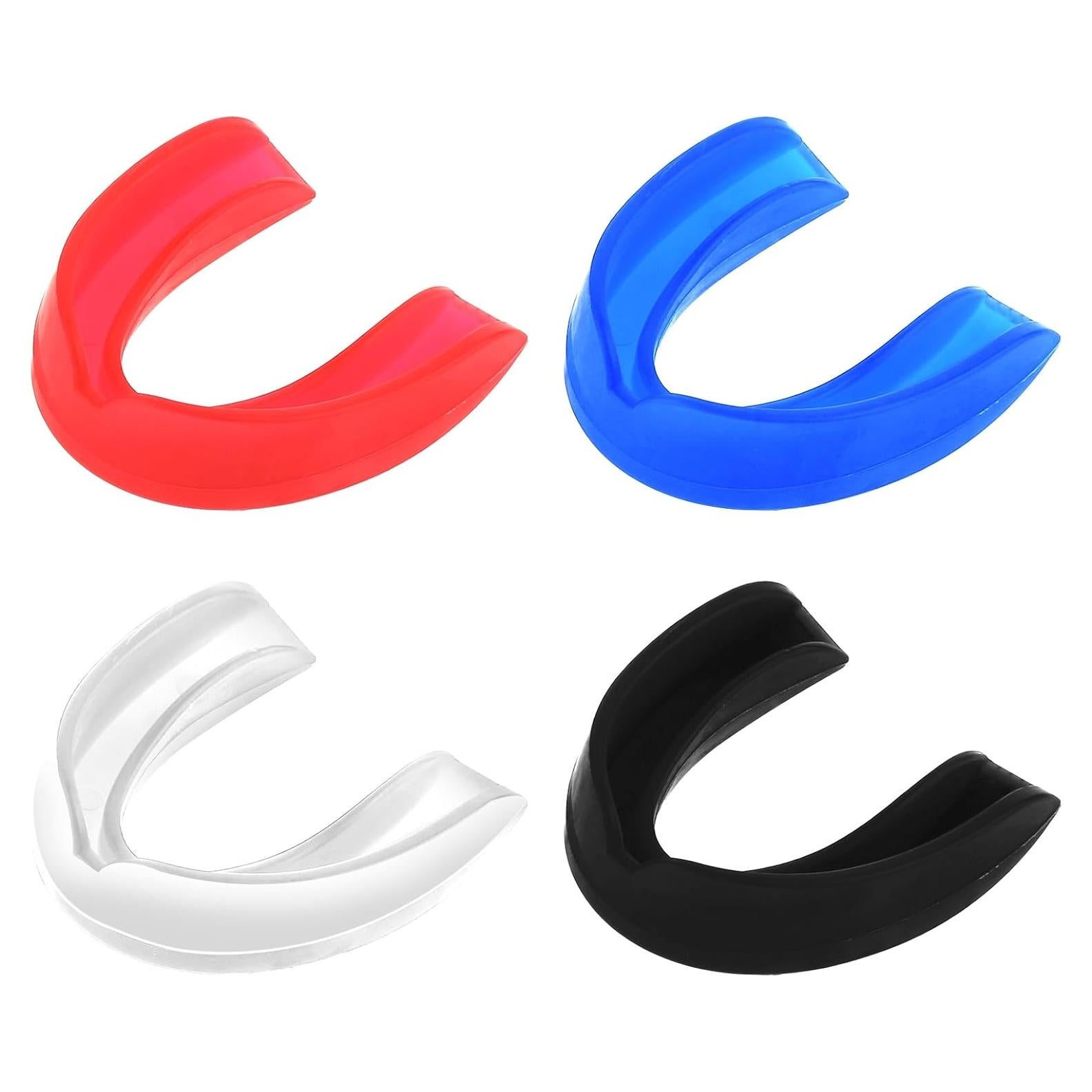 4 Protectores Bucales Deportivos Qianyu para Boxeo y MMA