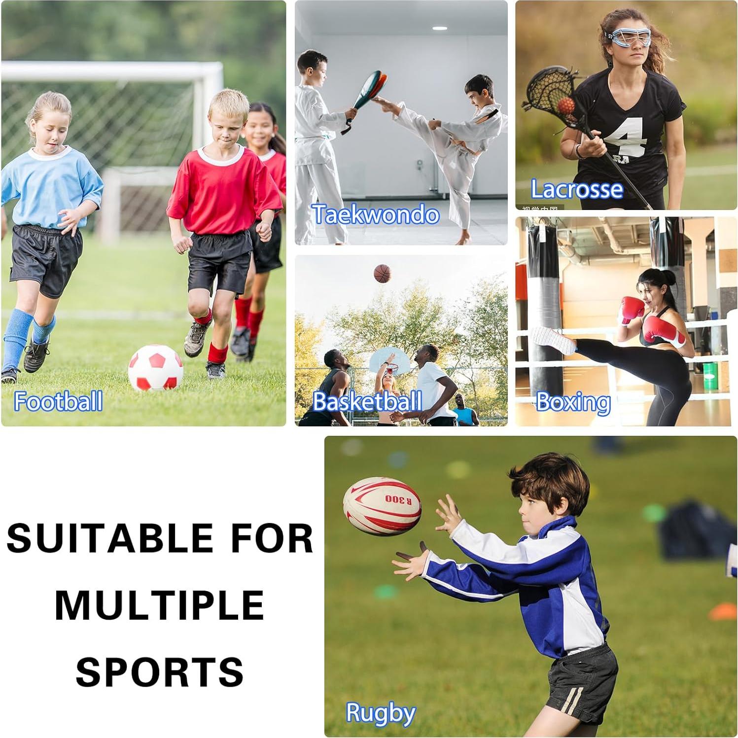 4 Protectores Bucales Deportivos Qianyu para Boxeo y MMA