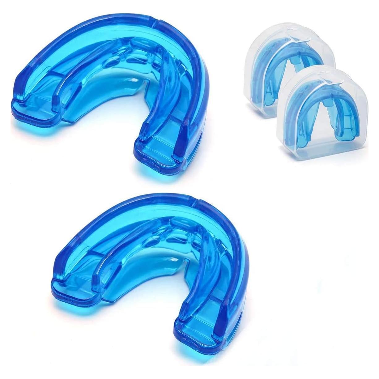 Protector Bucal Doble Coolrunner para Brackets - Azul
