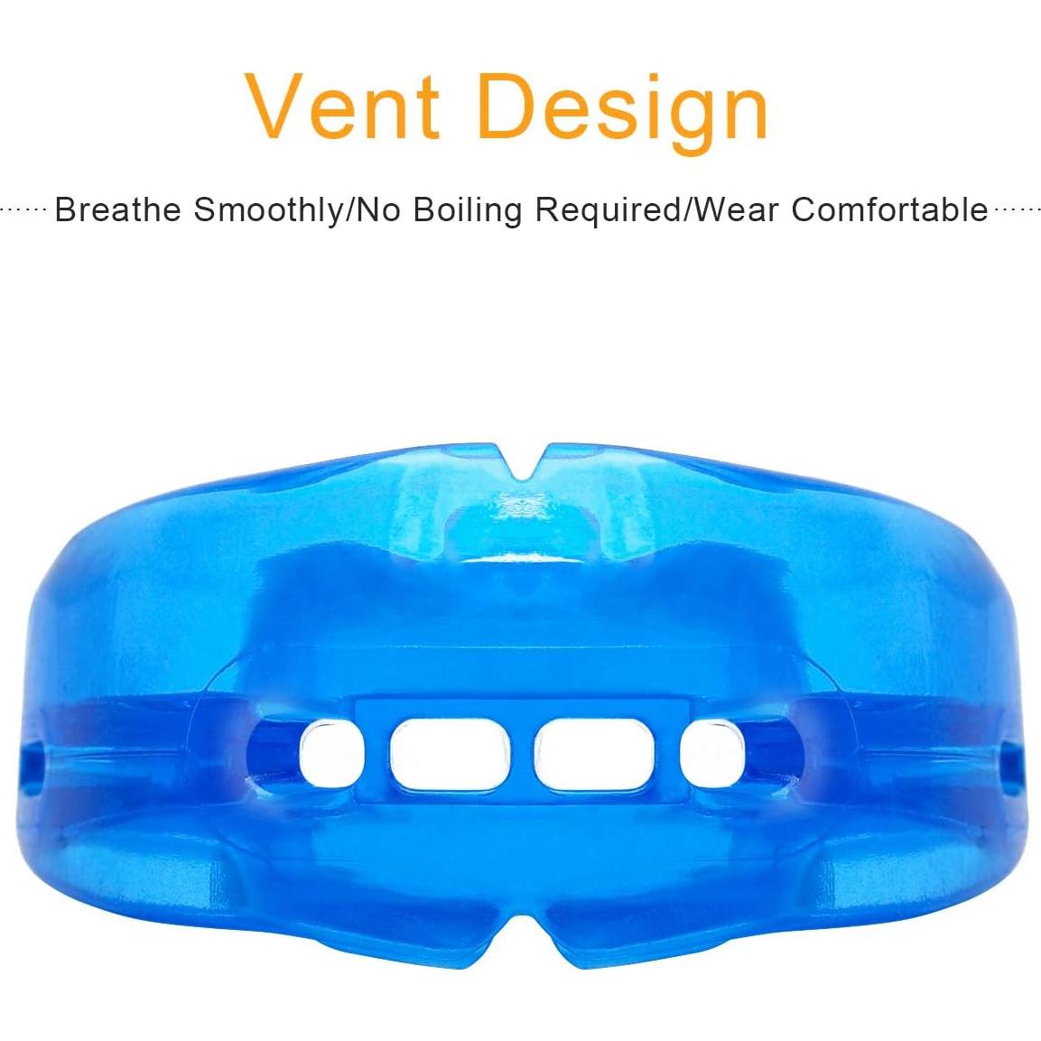 Protector Bucal Doble Coolrunner para Brackets - Azul