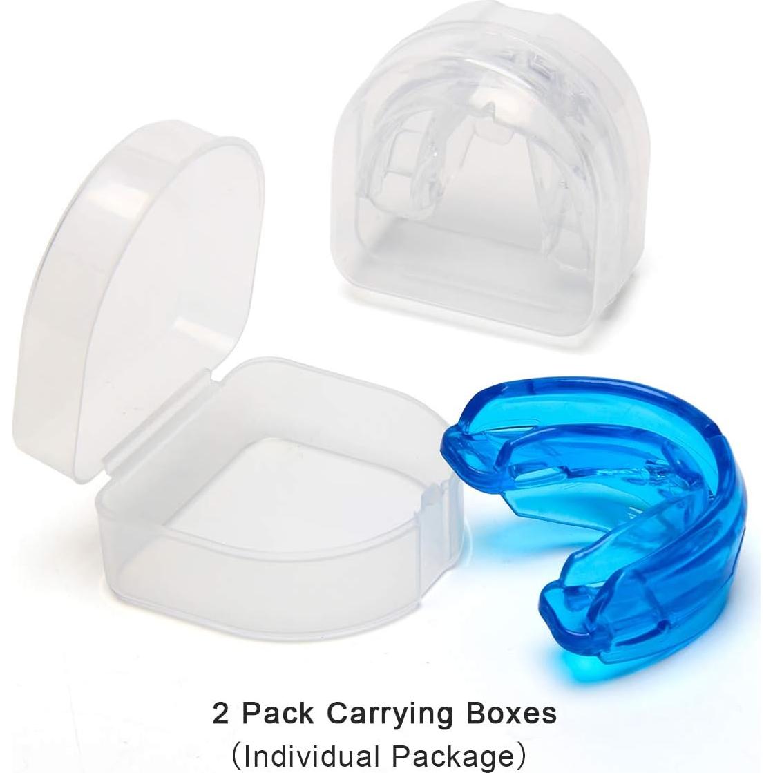 Protector Bucal Doble Coolrunner para Brackets - Azul