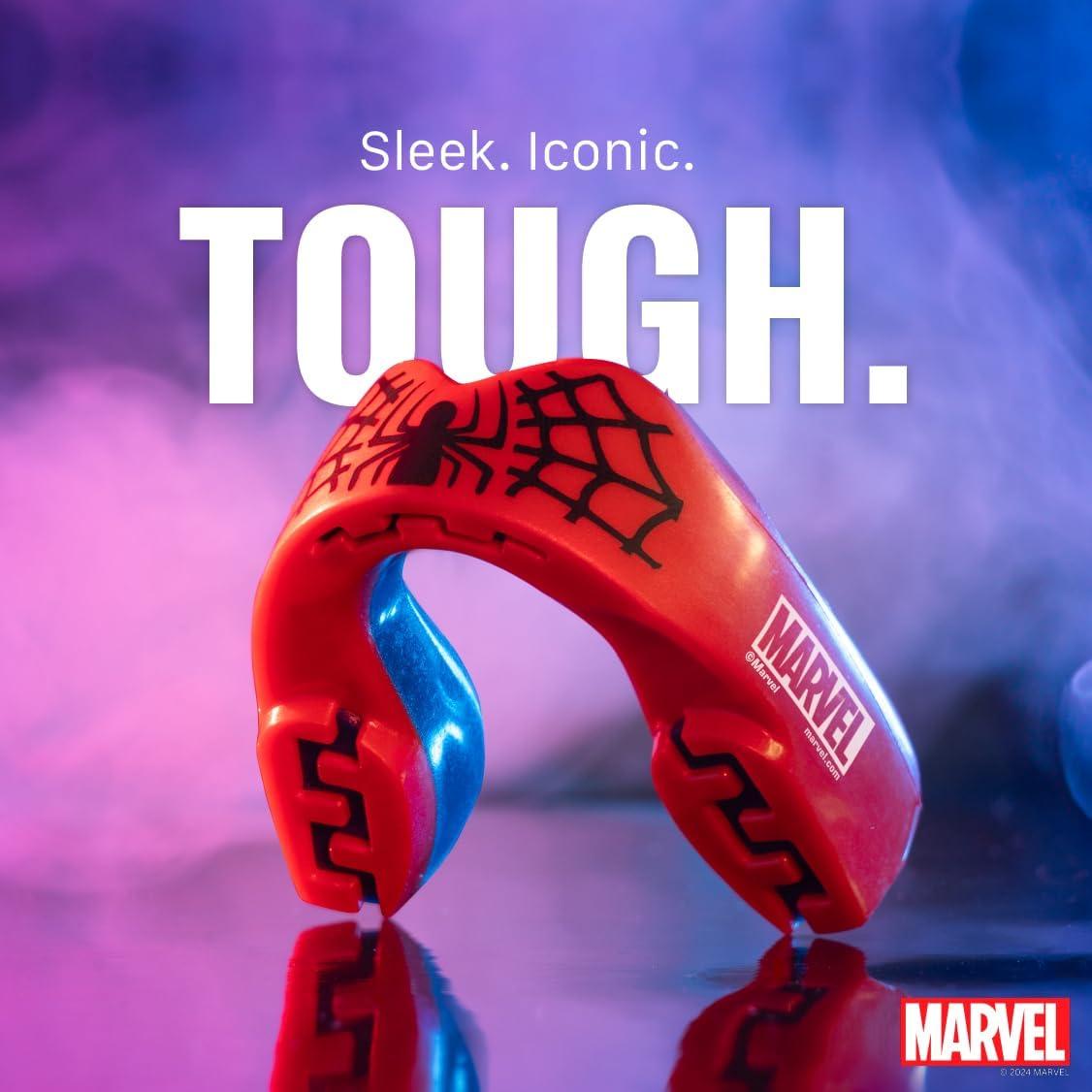 Protector Bucal Deportivo Safejawz Spider-Man Doble Capa Adulto