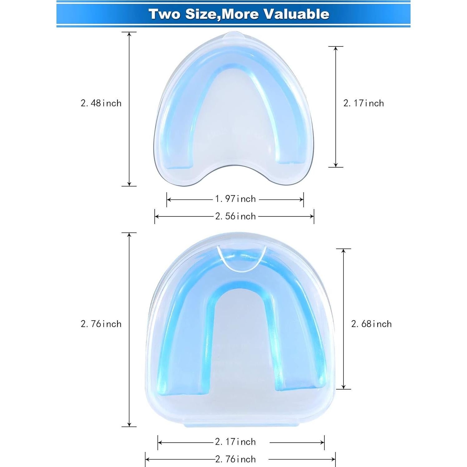 Protector Bucal Deportivo Hsei 10 Piezas para Niños y Adultos