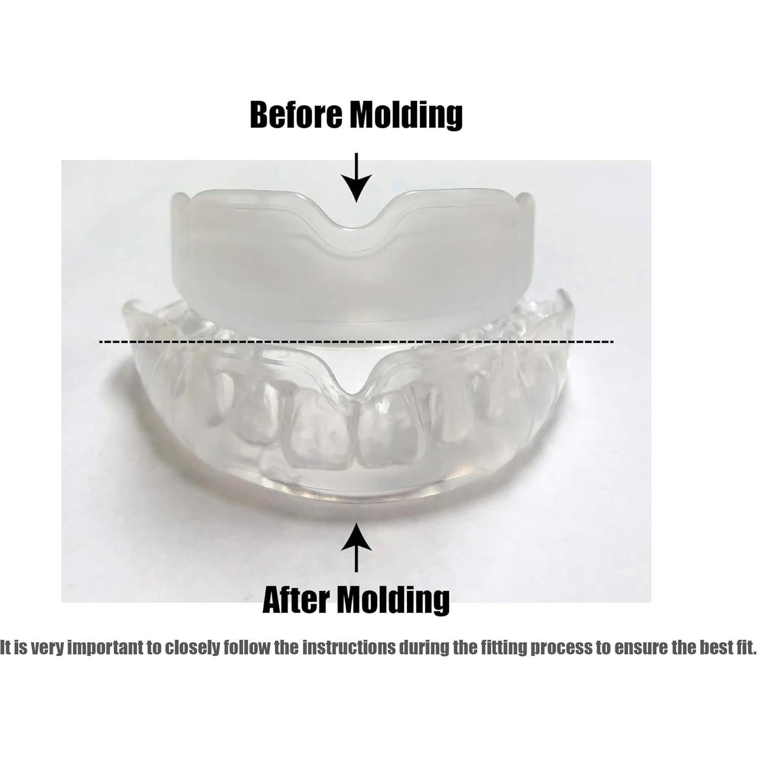 Protector Bucal Deportivo Boil & Bite COOLLO para Adultos