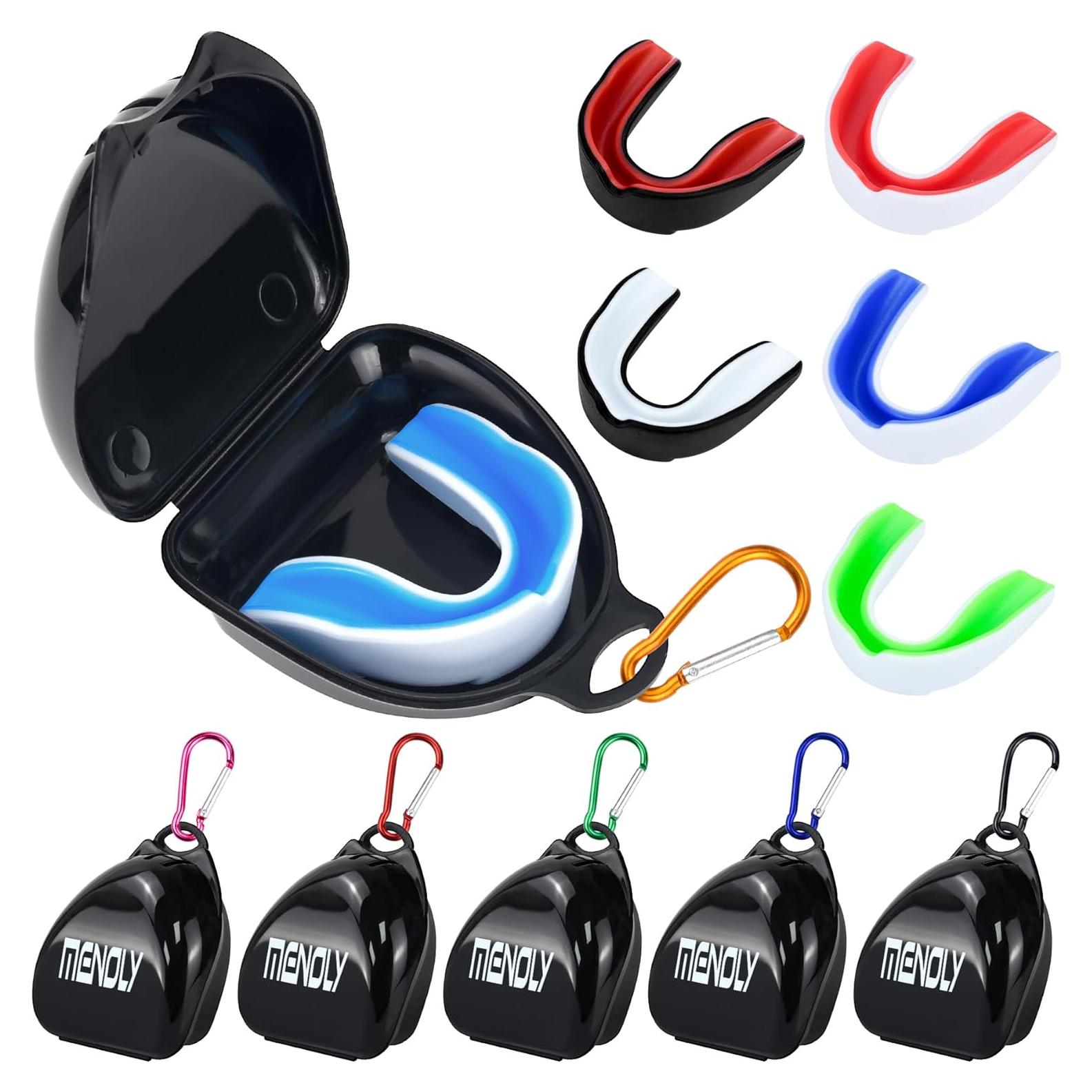 Protector Bucal Juvenil MENOLY 6 Piezas para Deportes