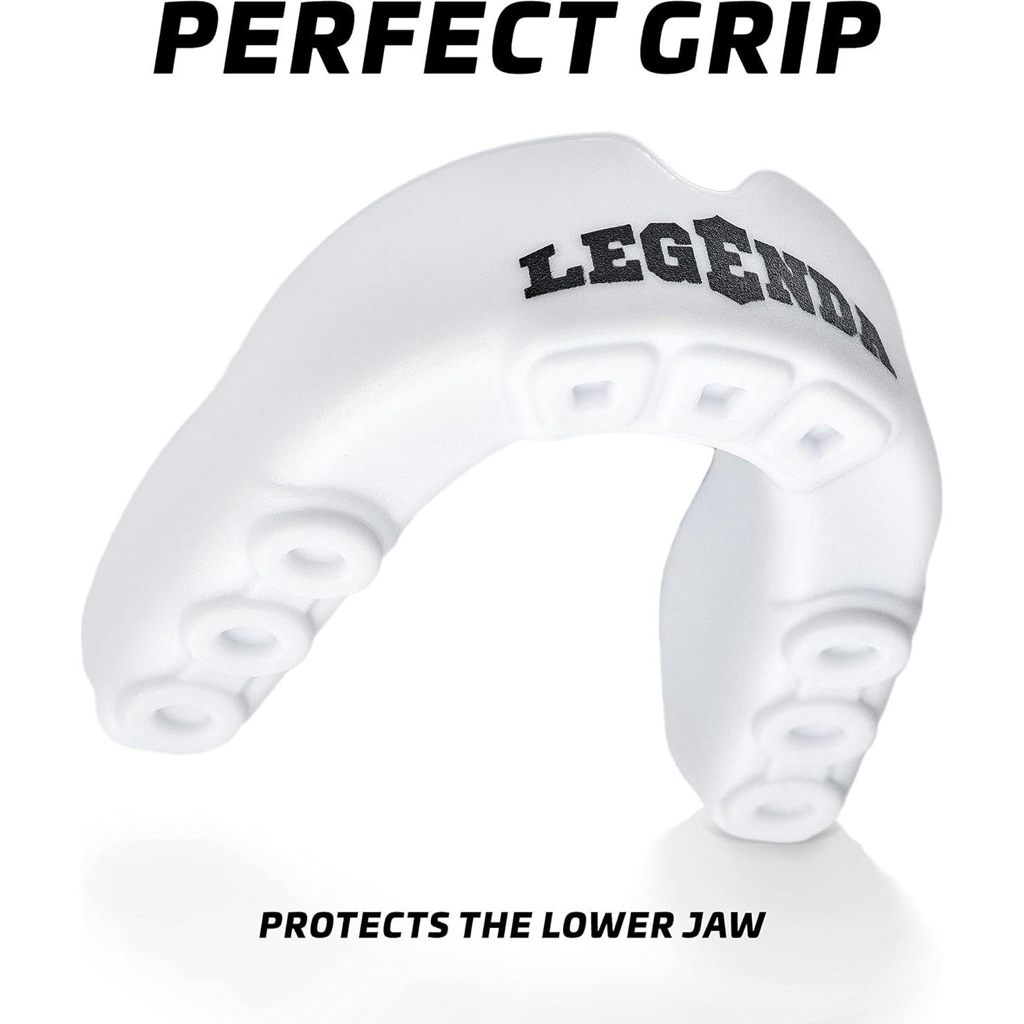 Protector Bucal Profesional Legenda Kids Blanco/Rosa