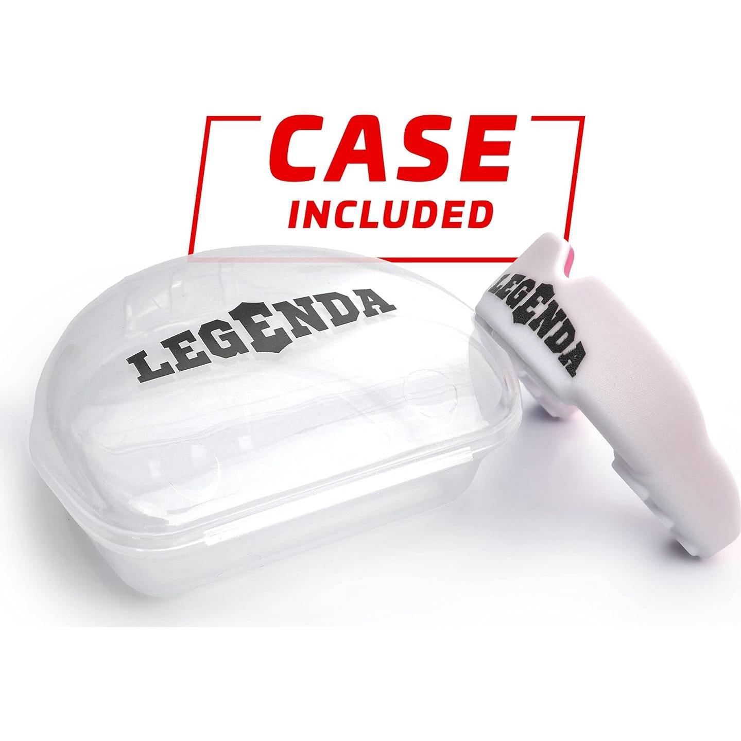 Protector Bucal Profesional Legenda Kids Blanco/Rosa