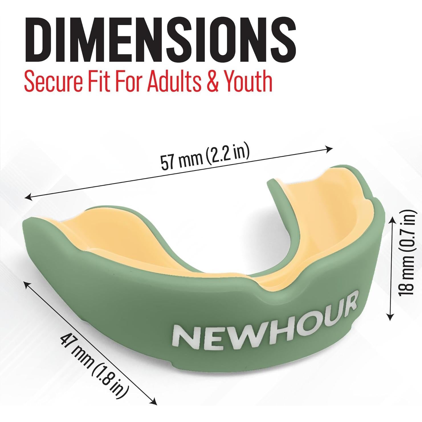 Protector Bucal NewHour para Boxeo y Deportes - Adultos y Niños