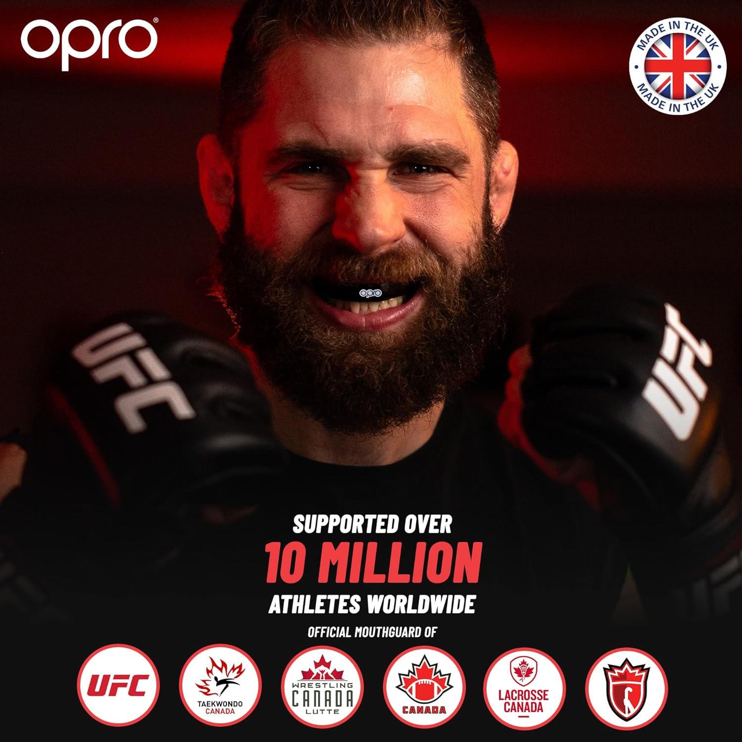 Protector Bucal Personalizado OPRO Adulto Transparente 22x12cm