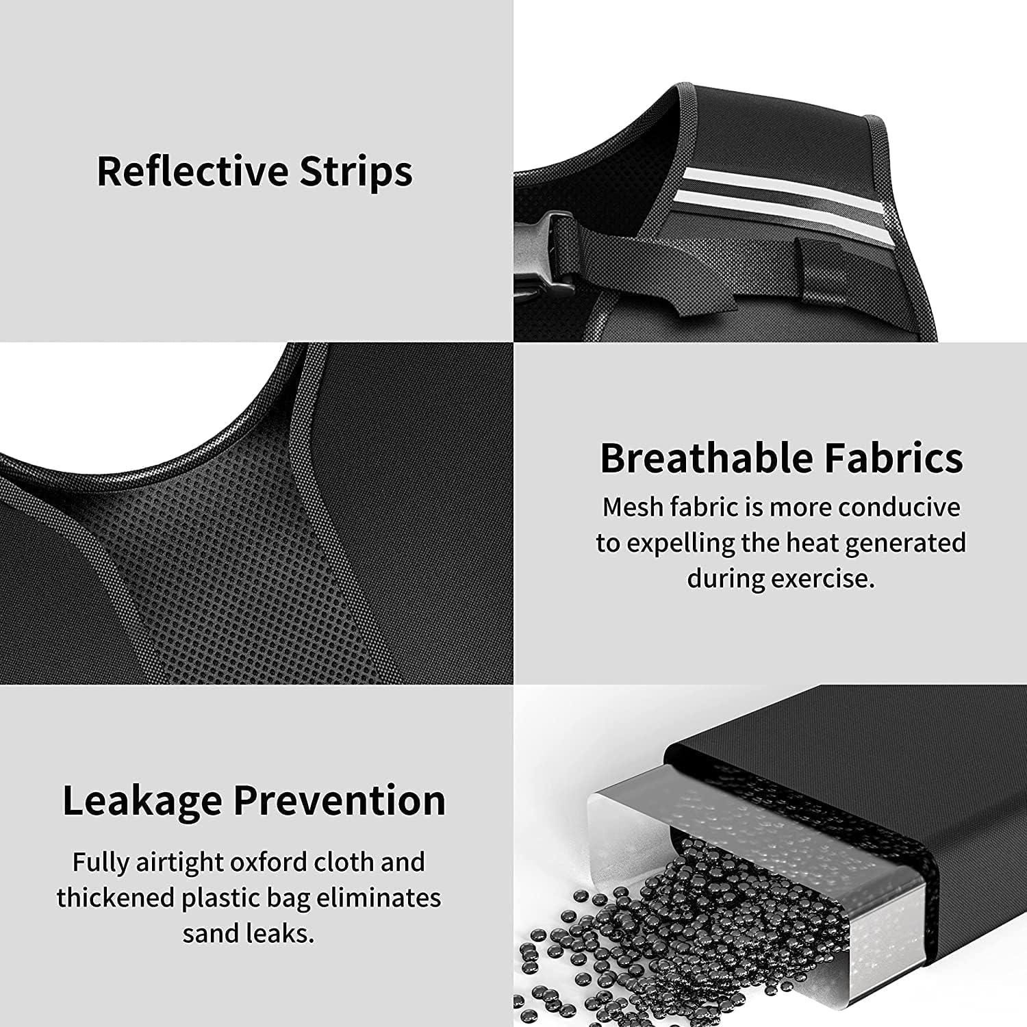 Chaleco con Pesas Ajustable PROIRON 10-20 kg para Entrenamiento