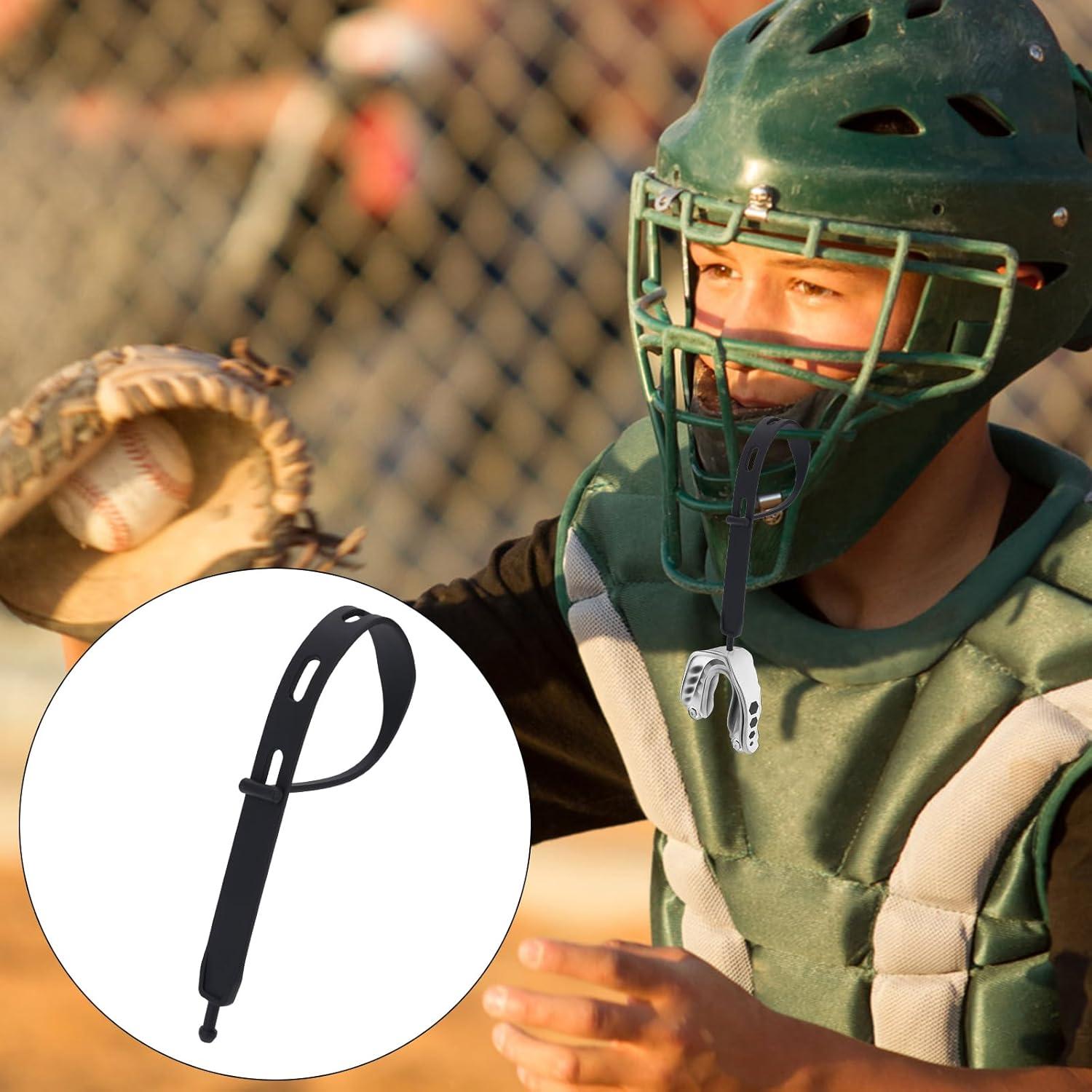 5 Correas de Protector Bucal Universal Gosknor - Negro 18.1cm