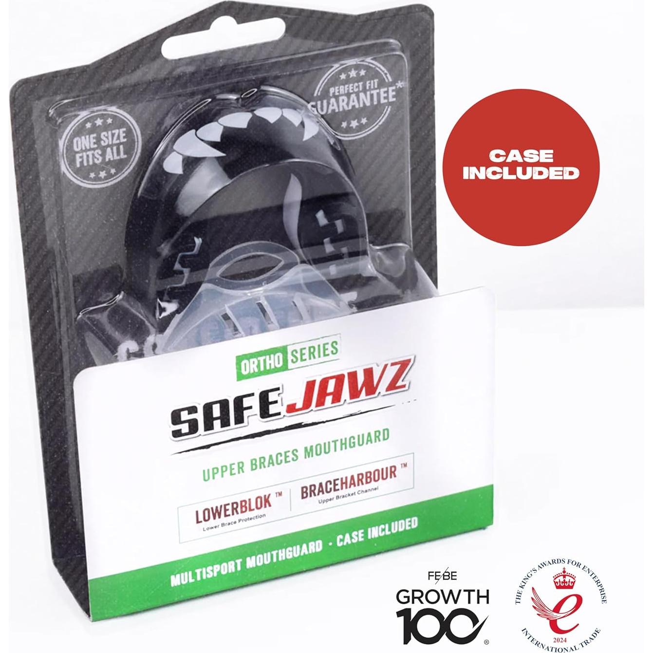 Protector Bucal SAFEJAWZ Fangz para Frenos - Ajuste Perfecto