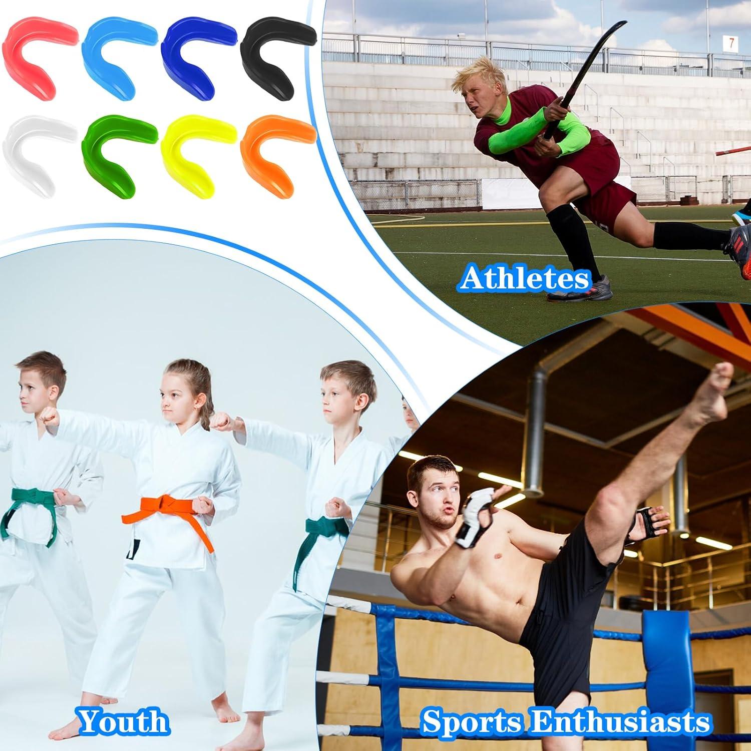 Protector Bucal Deportivo Tucnoeu 8 Piezas Silicona Multiuso