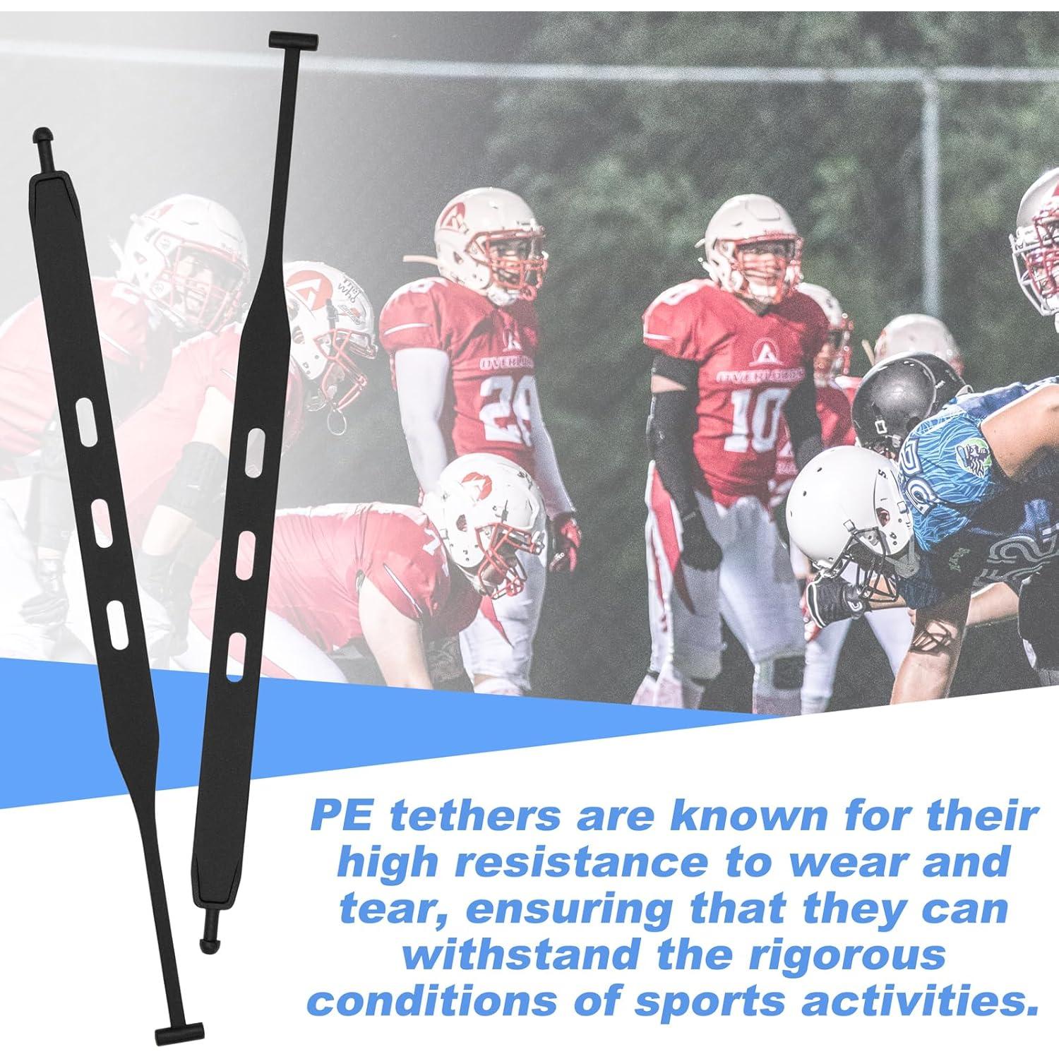 Paquete de 2 Sujetadores Universales para Protector Bucal Negro