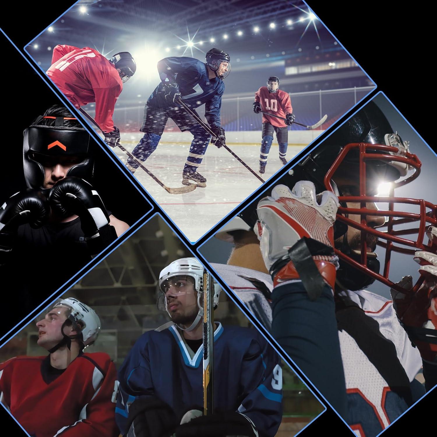 Paquete de 2 Sujetadores Universales para Protector Bucal Negro