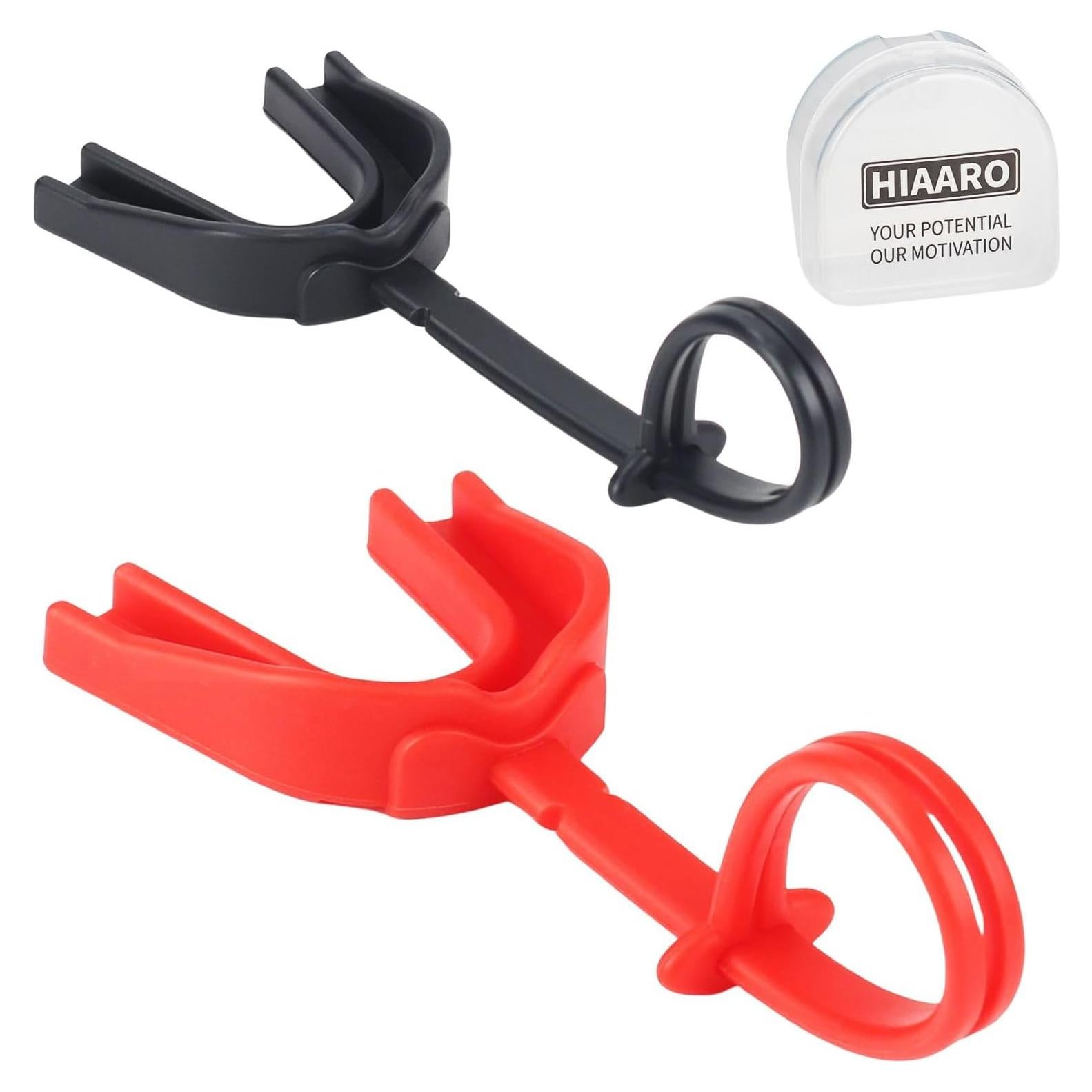 Paquete de 2 Protectores Bucales Deportivos HIAARO Ajuste Personalizado