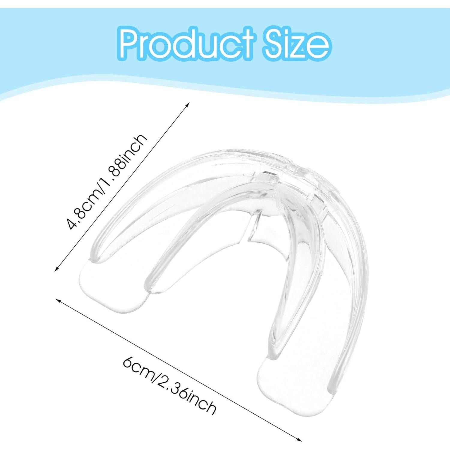 Protector Bucal Deportivo COMNICO para Brackets Transparente