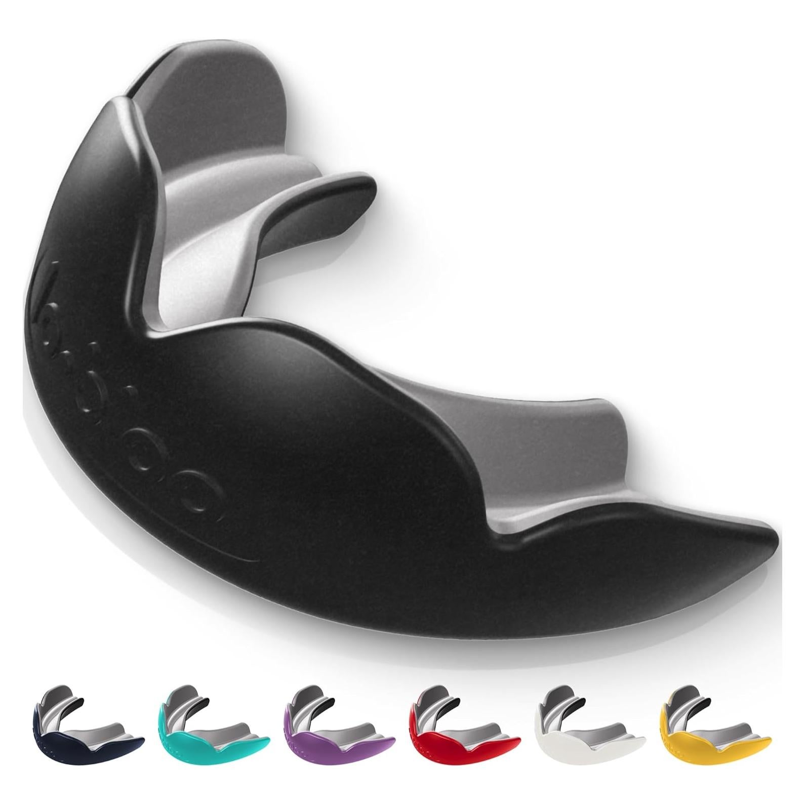 Protector Bucal Profesional PRO-FIT Doble Densidad Negro +14 años