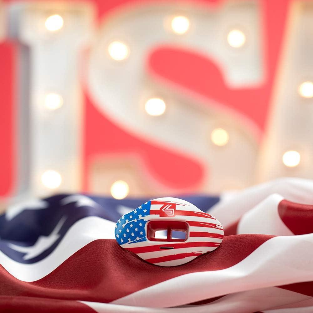 Protector Bucal Shock Doctor Max Airflow para Fútbol Adultos/Jóvenes