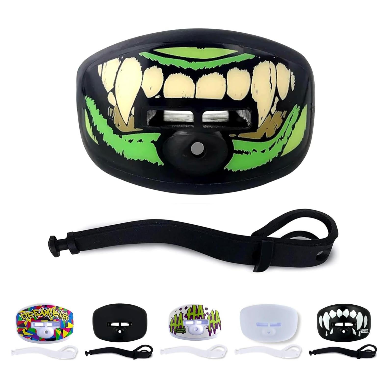 Protector Bucal de Fútbol Damage Control Monstruo - Sin Hervir