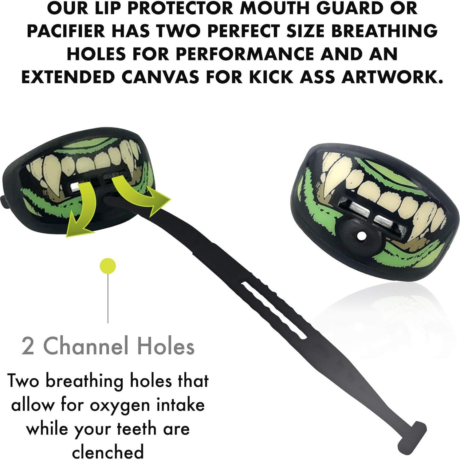 Protector Bucal de Fútbol Damage Control Monstruo - Sin Hervir