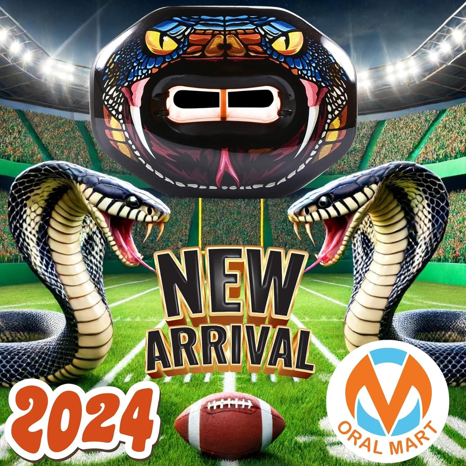 Protector Bucal Juvenil Oral Mart Stealth Viper para Fútbol