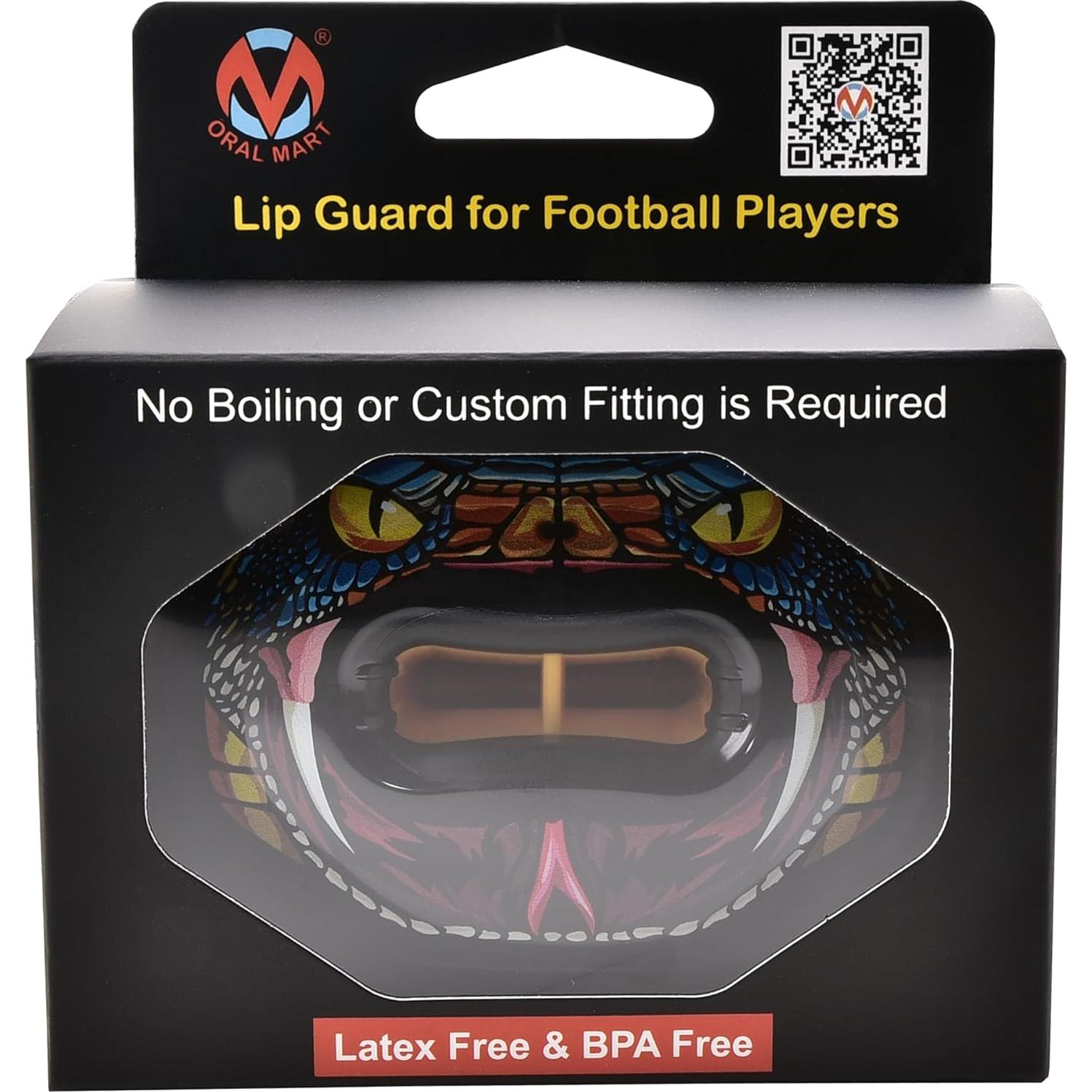 Protector Bucal Juvenil Oral Mart Stealth Viper para Fútbol