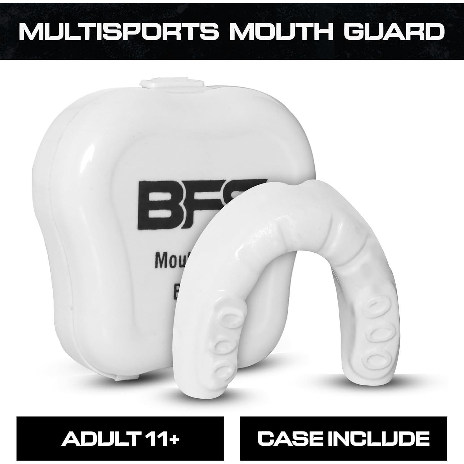 Protector Bucal Deportivo BSF Impex Blanco para Boxeo y Más