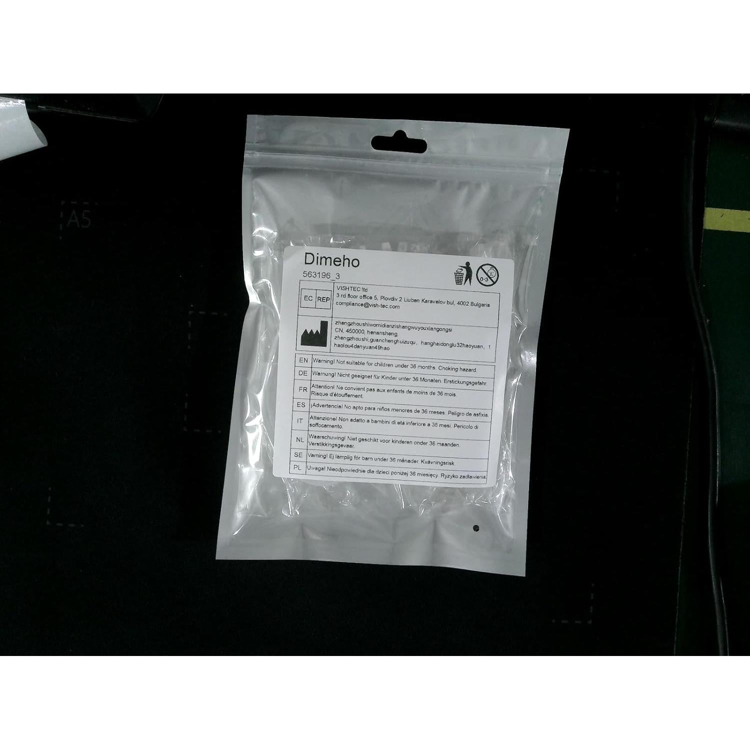 Paquete de 4 Protectores Bucales Deportivos Dimeho Transparente