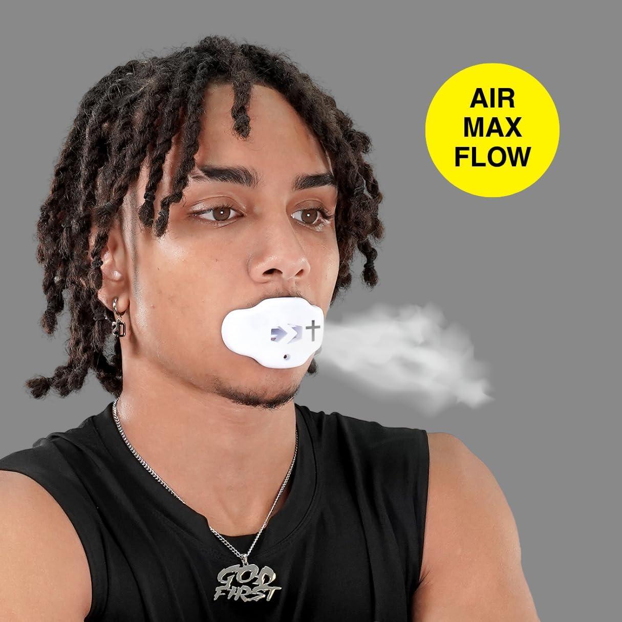 Protector Bucal Deportivo SLEEFS Juvenil Blanco - Sin Hervir