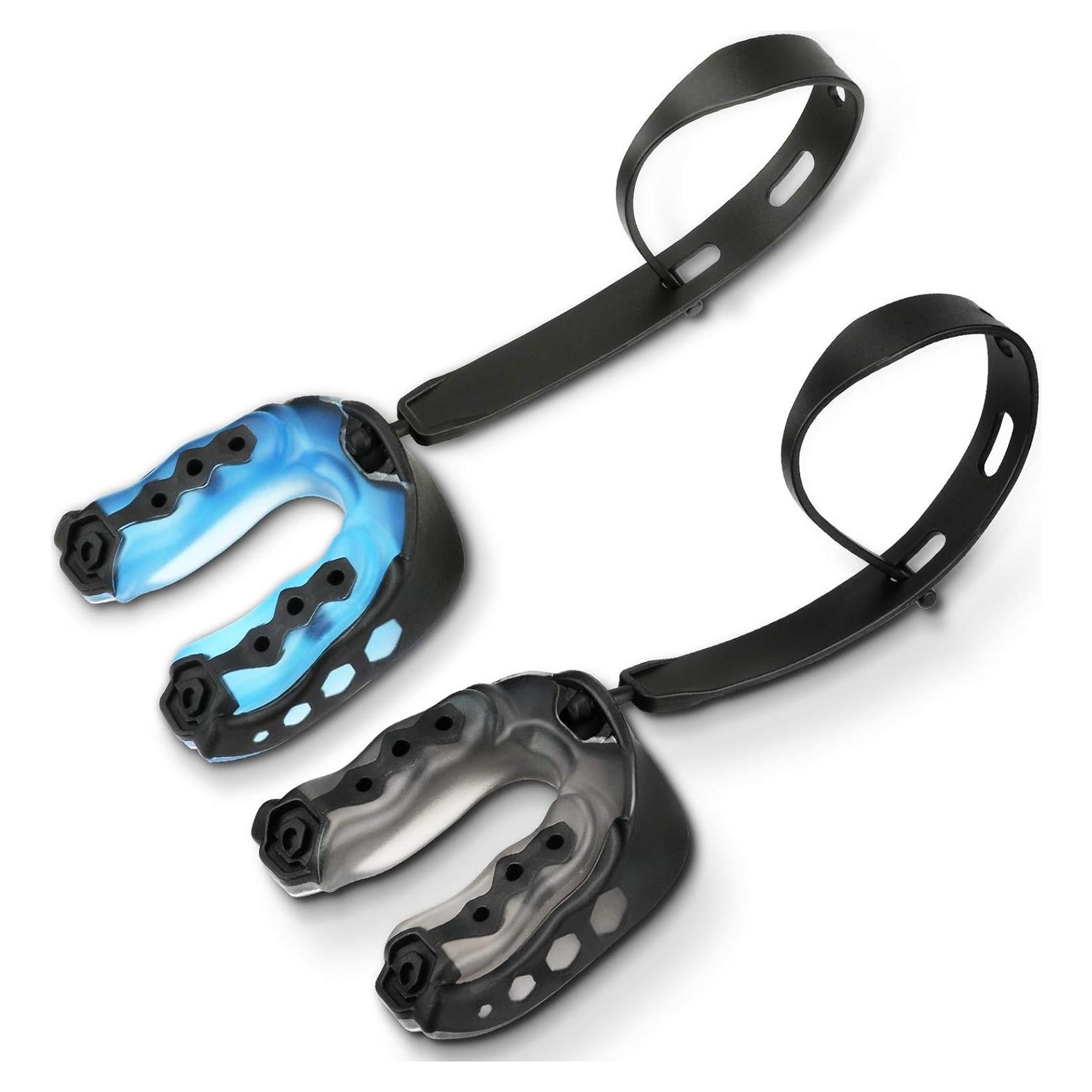 Paquete de 2 Protectores Bucales Suaves Número Uno para Deportes