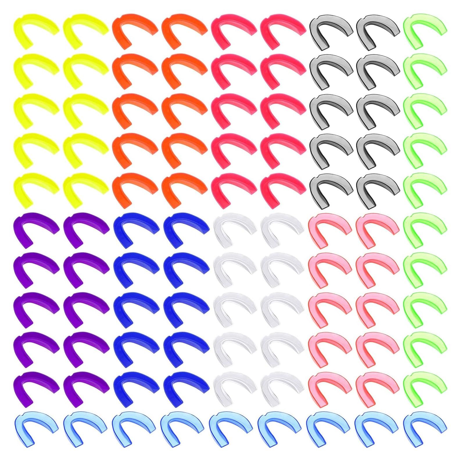 Protector Bucal Juvenil Kathfly 100 Pcs Silicona Colores