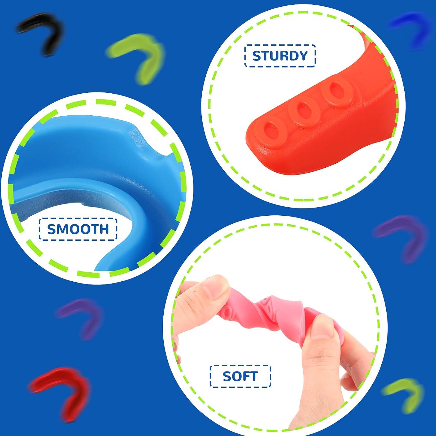 Paquete de 30 Protectores Bucales Fiada para Deportes Multicolor