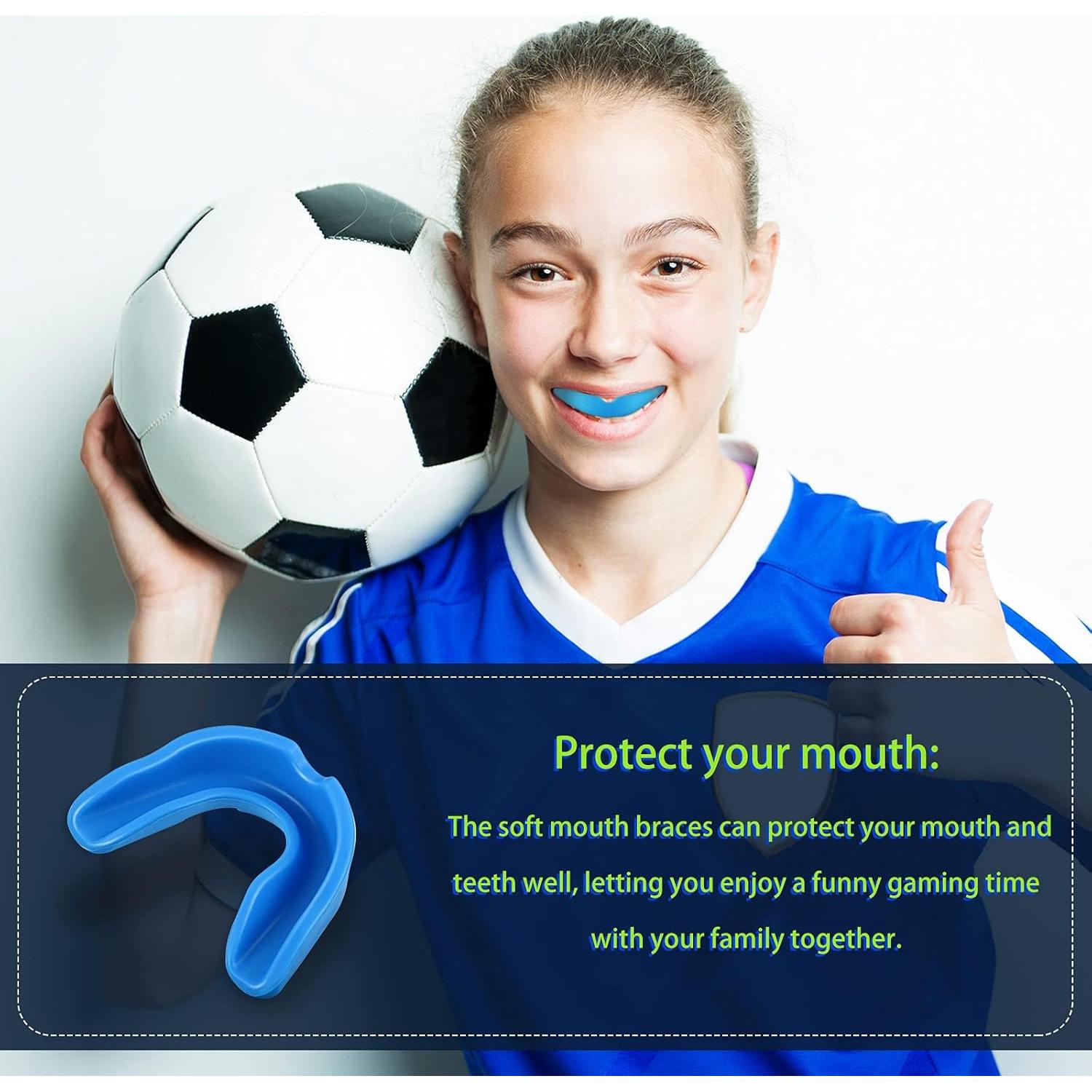 Paquete de 30 Protectores Bucales Fiada para Deportes Multicolor