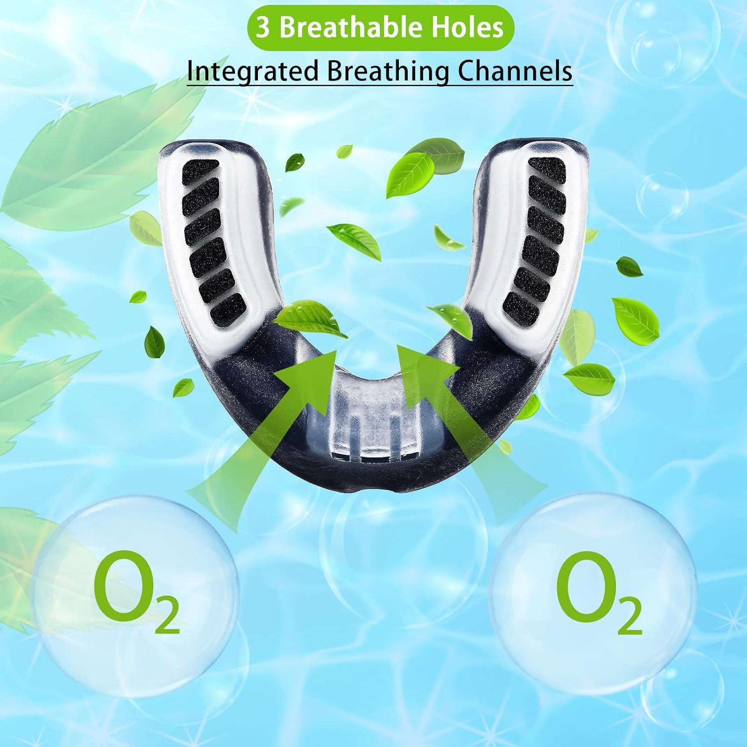 8 Protectores Bucales Juveniles TOODOO para Fútbol y Boxeo