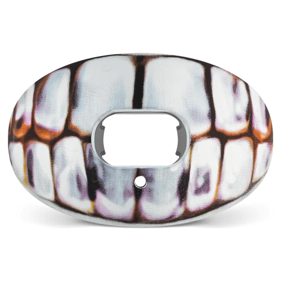 Protector Bucal Batalla X-Ray Cromo Plateado Talla Única