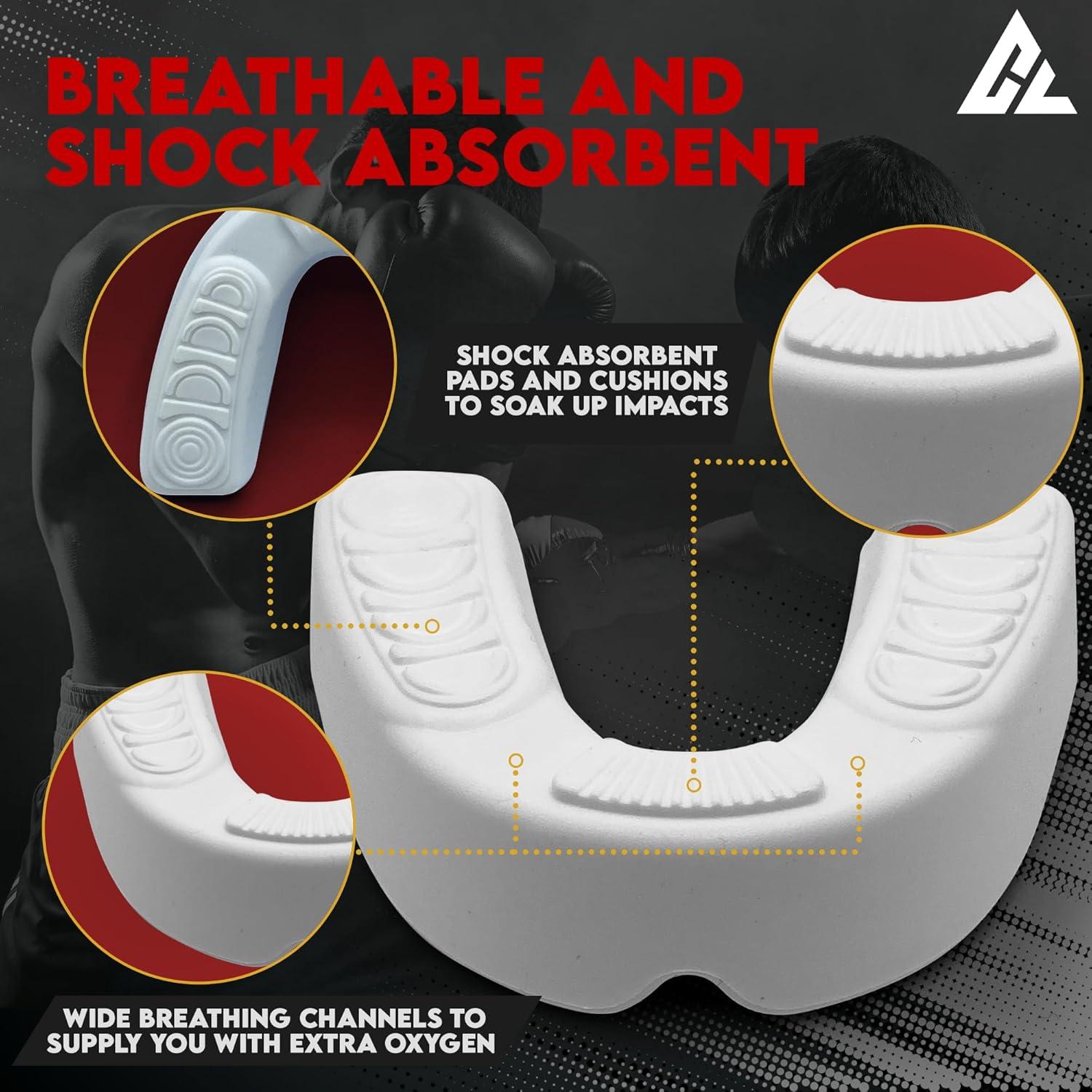 Protector Bucal Moldable Combat Labs WBMG-01 para Deportes