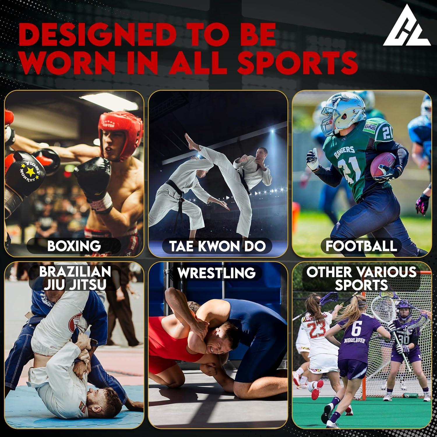 Protector Bucal Moldable Combat Labs WBMG-01 para Deportes