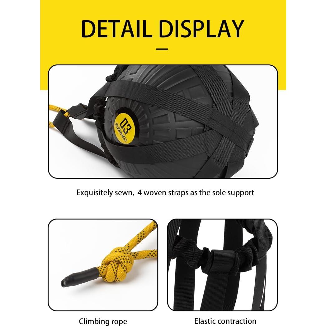 Bolsa de Balón Medicinal RISINGFIT Ajustable para Entrenamiento