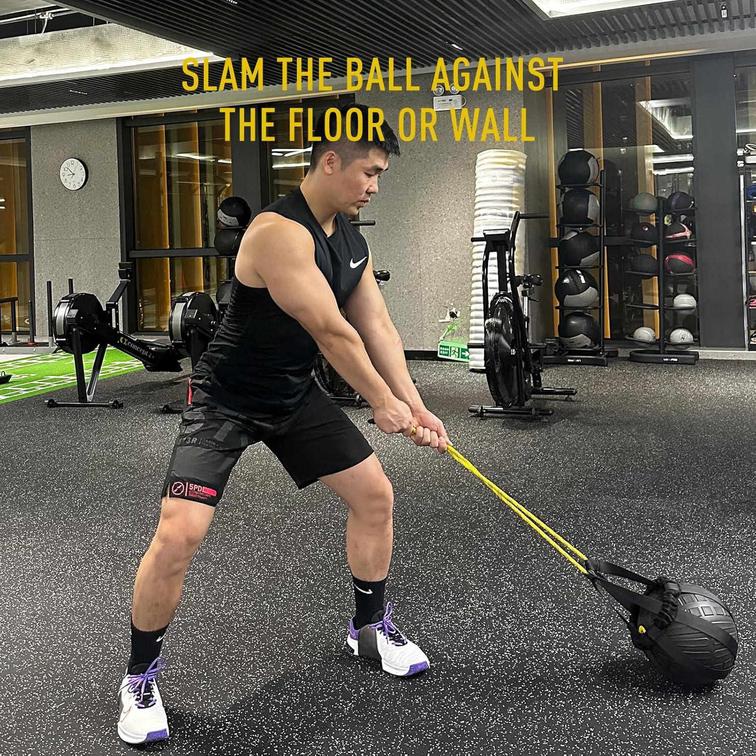 Bolsa de Balón Medicinal RISINGFIT Ajustable para Entrenamiento