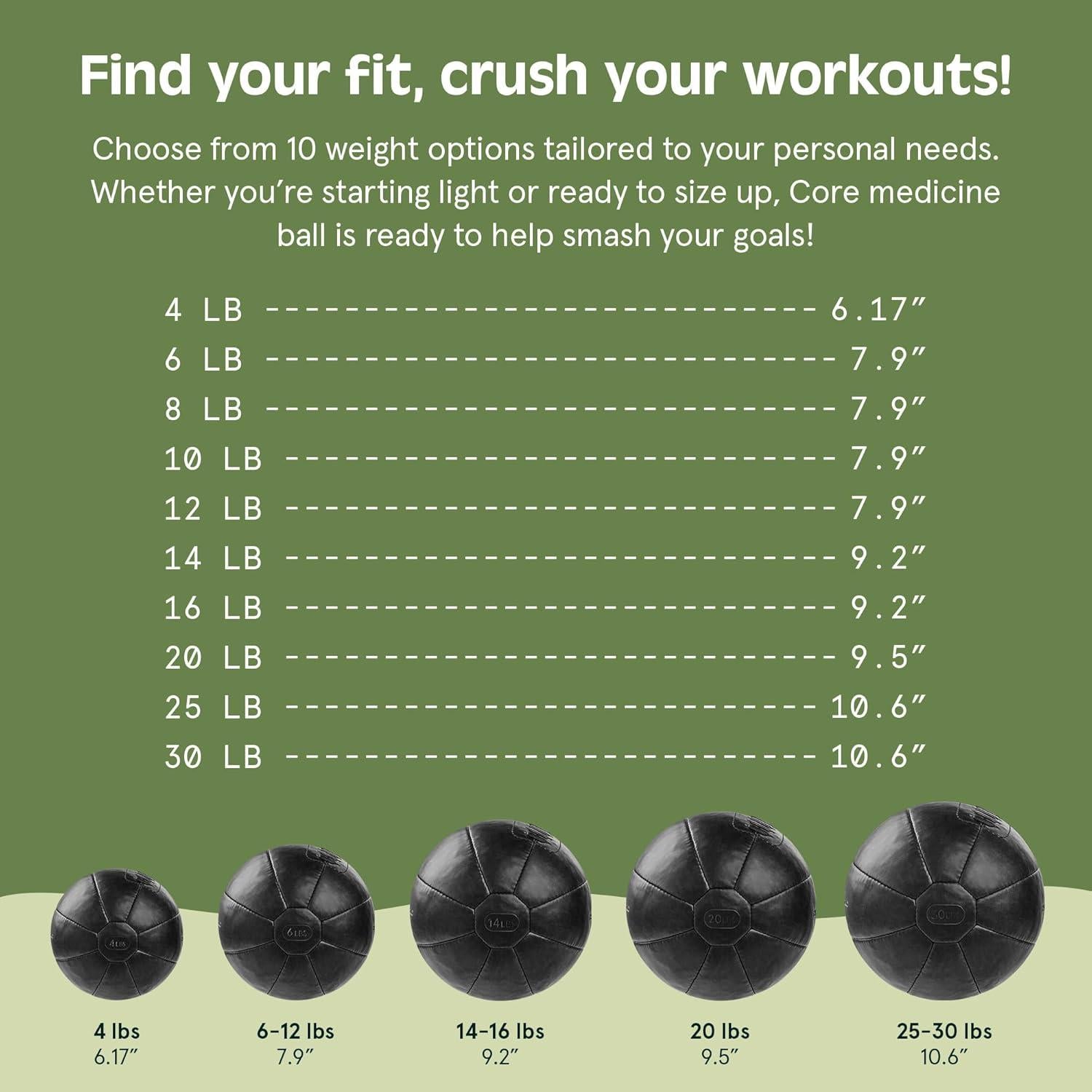 Bola de Medicina Retrospec 7.26 kg, Cuero Vegano, Antideslizante