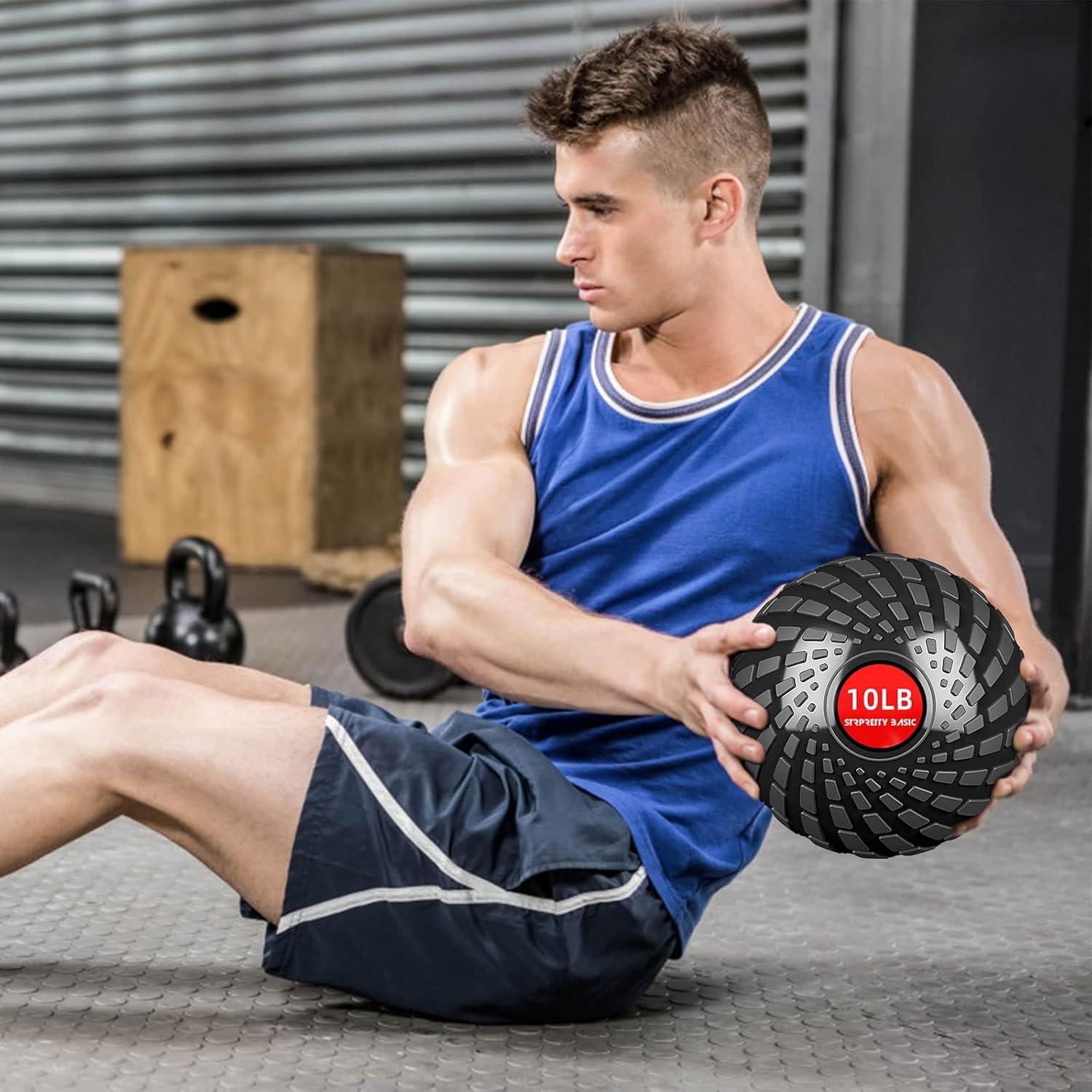 Bola de Medicina 4.5 kg STRPRETTY BASIC Negro Dinámico