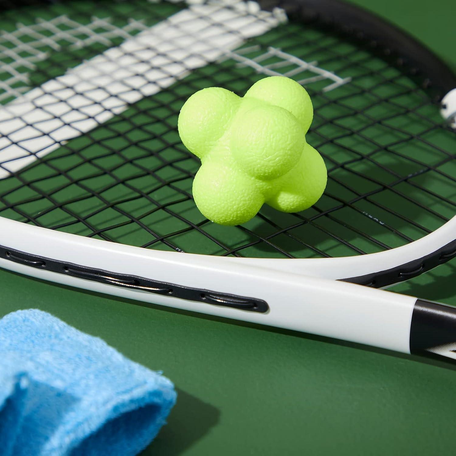 Juvale Balones de Reacción Multiside para Entrenamiento - 2 Piezas