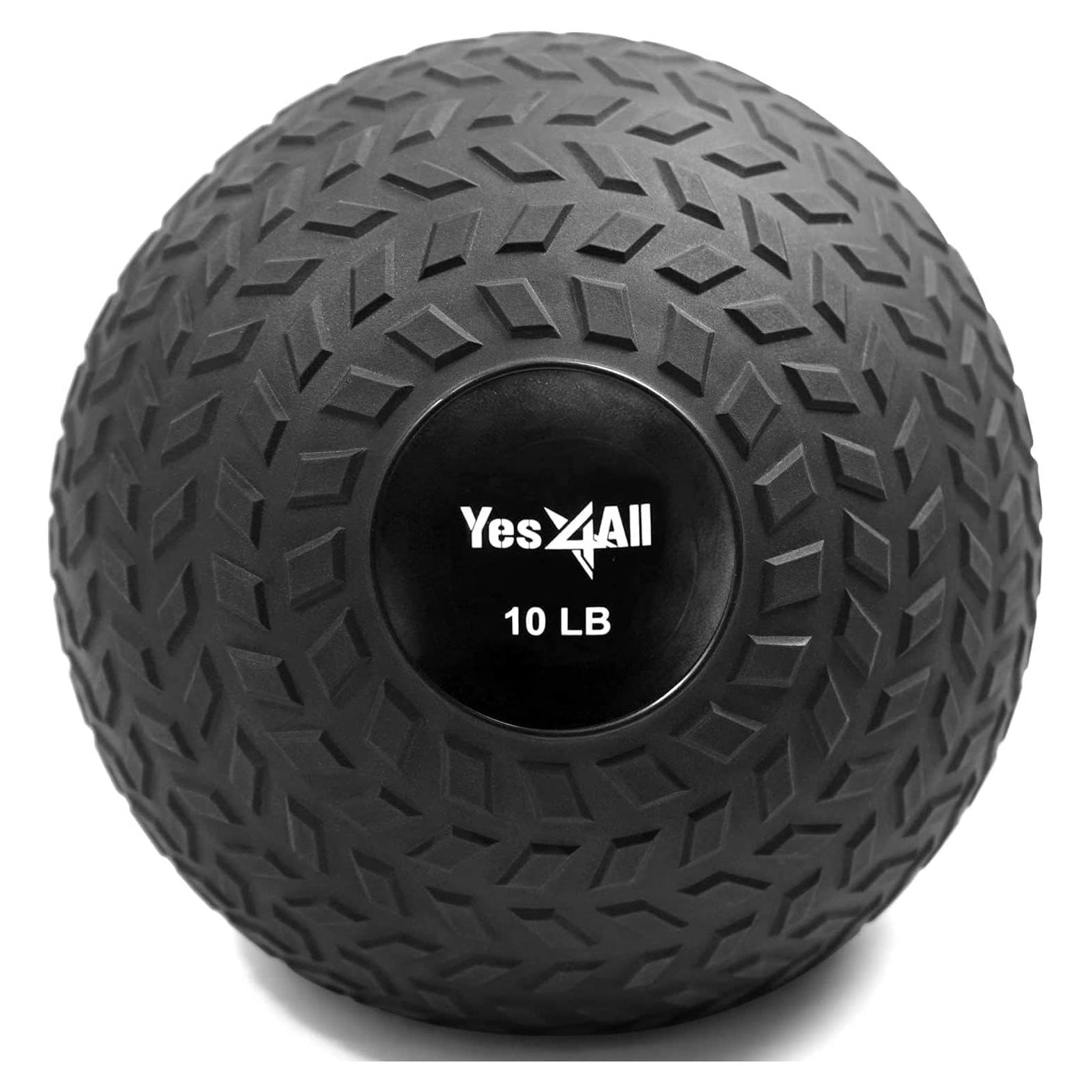Pelota de Slam Yes4All 10kg - Ejercicio PVC Antideslizante