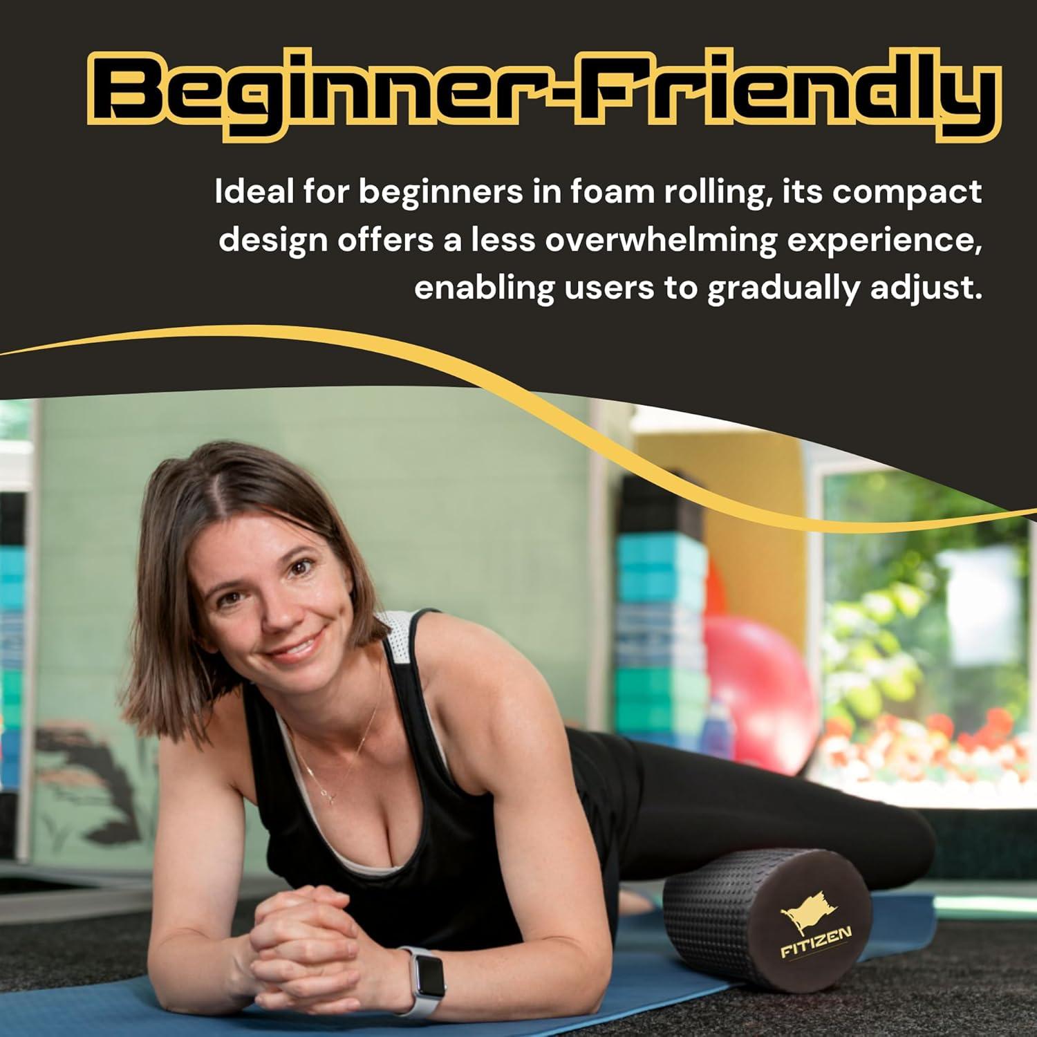 Rodillo de Espuma FITNATION Pequeño 30x15 cm para Masaje