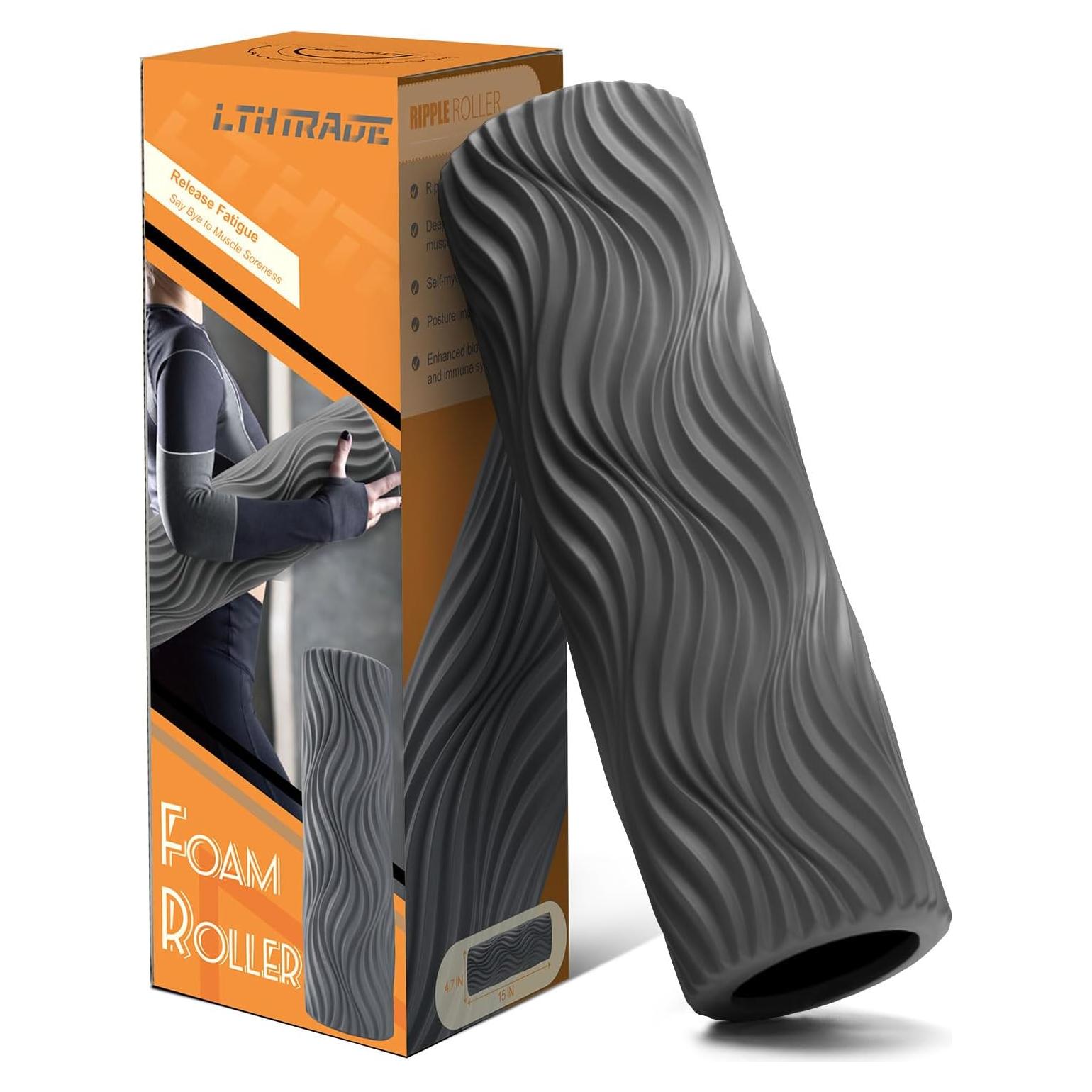 Rodillo de Espuma LTHTRADE 38.1cm para Masaje y Yoga