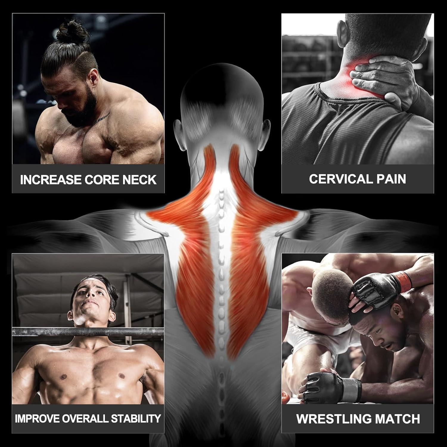 Arnés para Cuello WKWE Ajustable con Cadena de Acero 99 cm