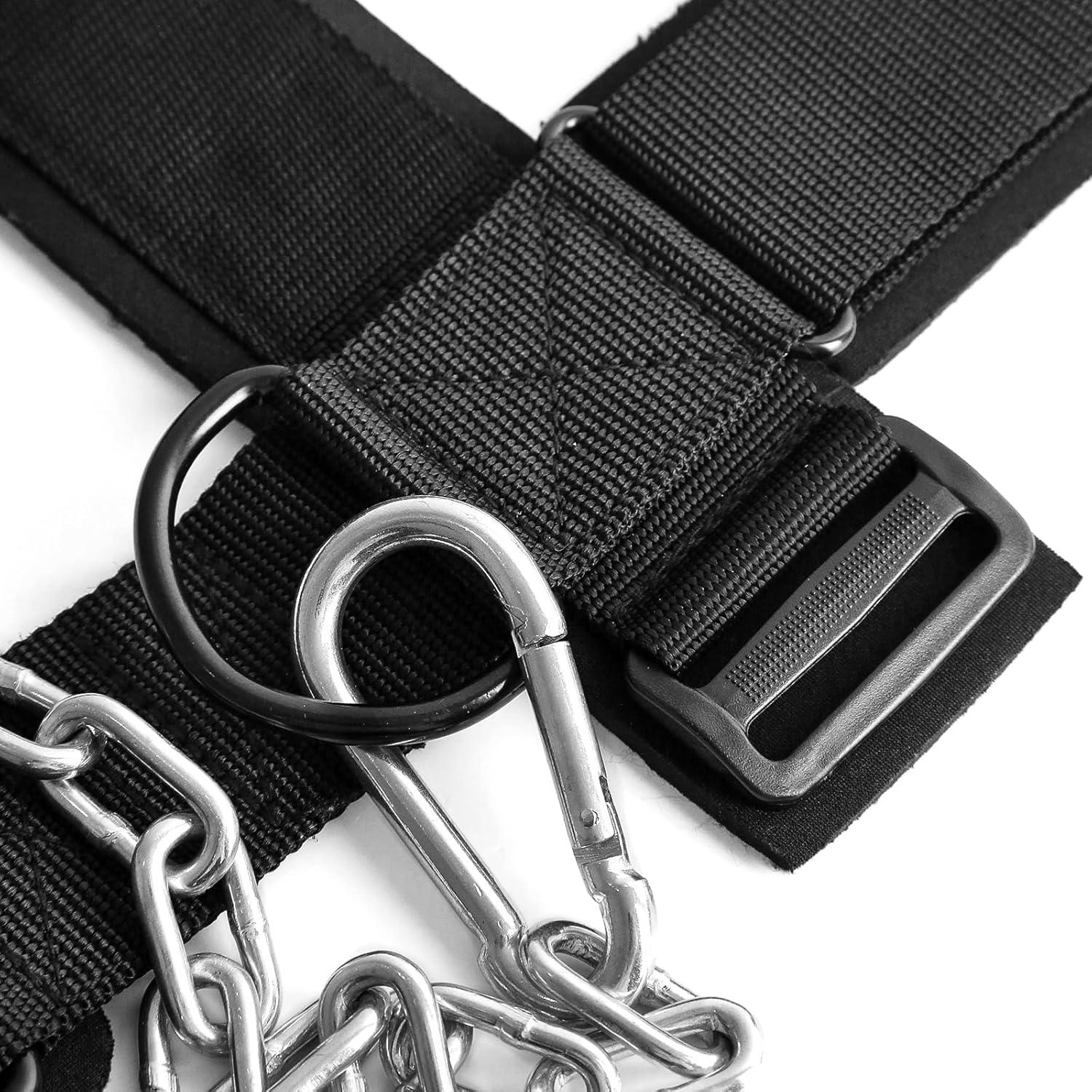 Arnés para Cuello WKWE Ajustable con Cadena de Acero 99 cm