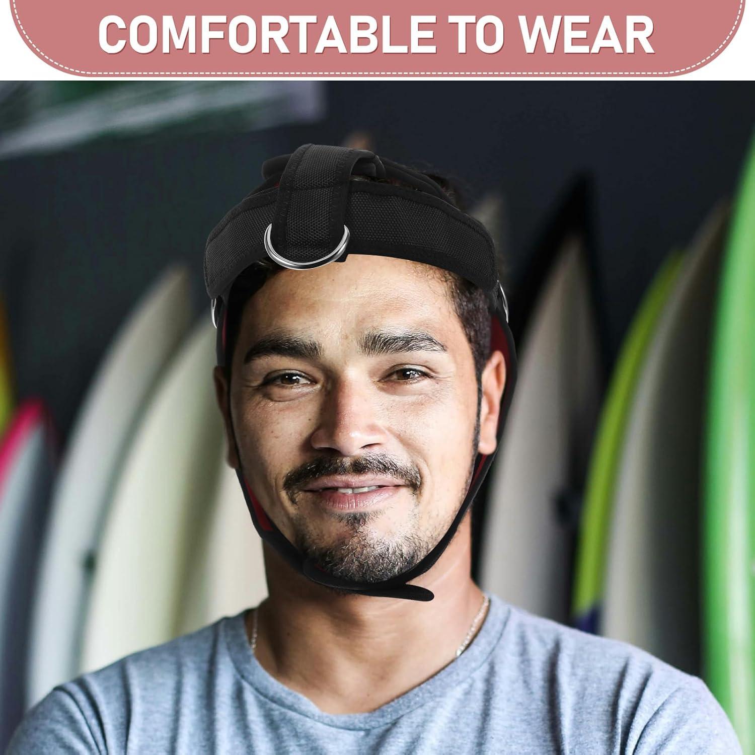 Arnés de Cuello Kisangel Ajustable para Entrenamiento de Fuerza