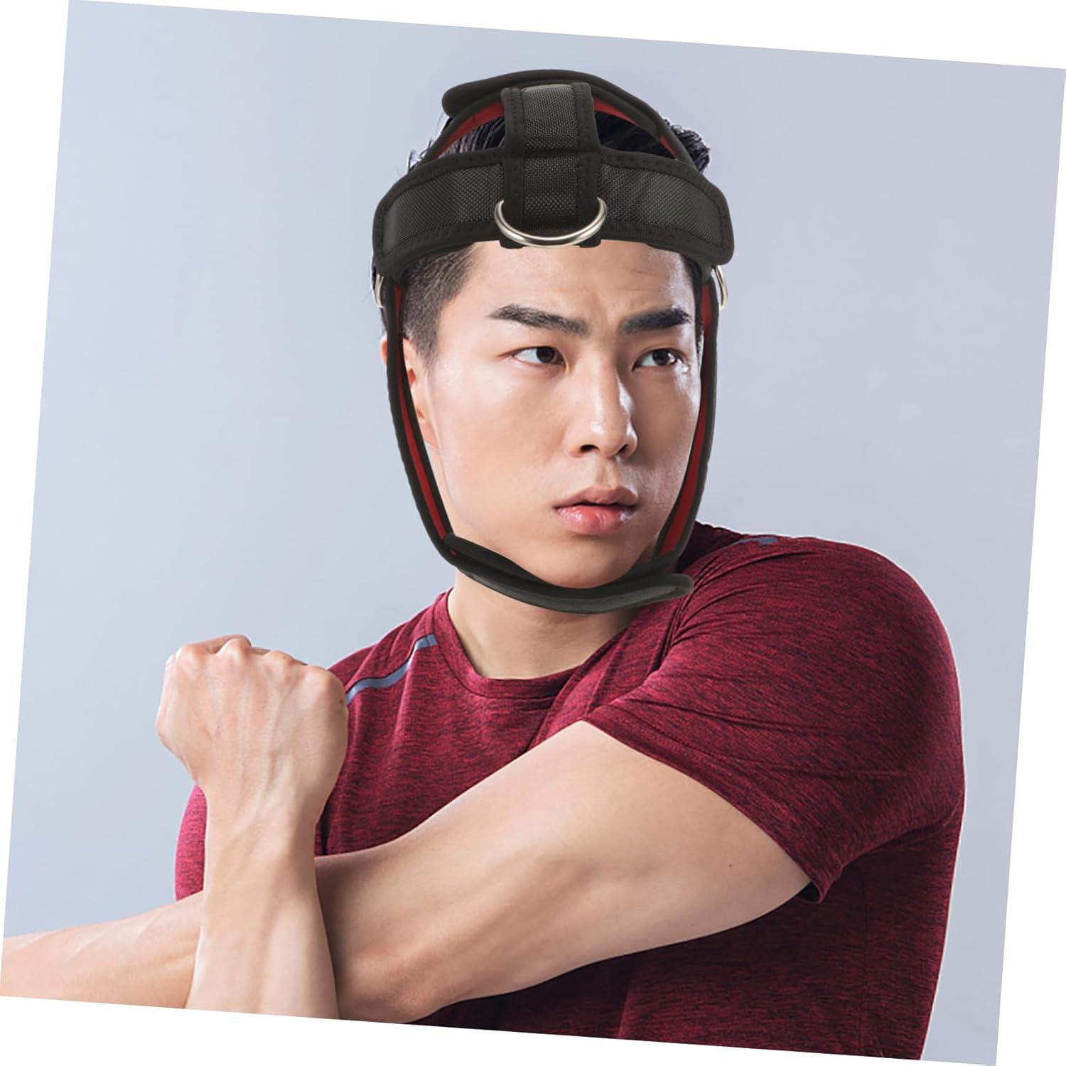 Arnés de Cuello Kisangel Ajustable para Entrenamiento de Fuerza